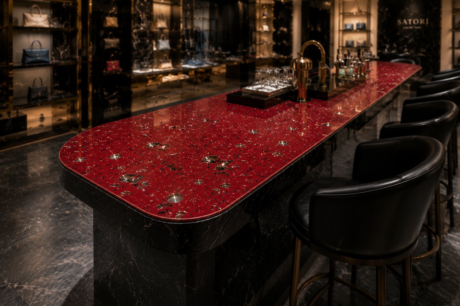 Boutique hotel volcanic stone