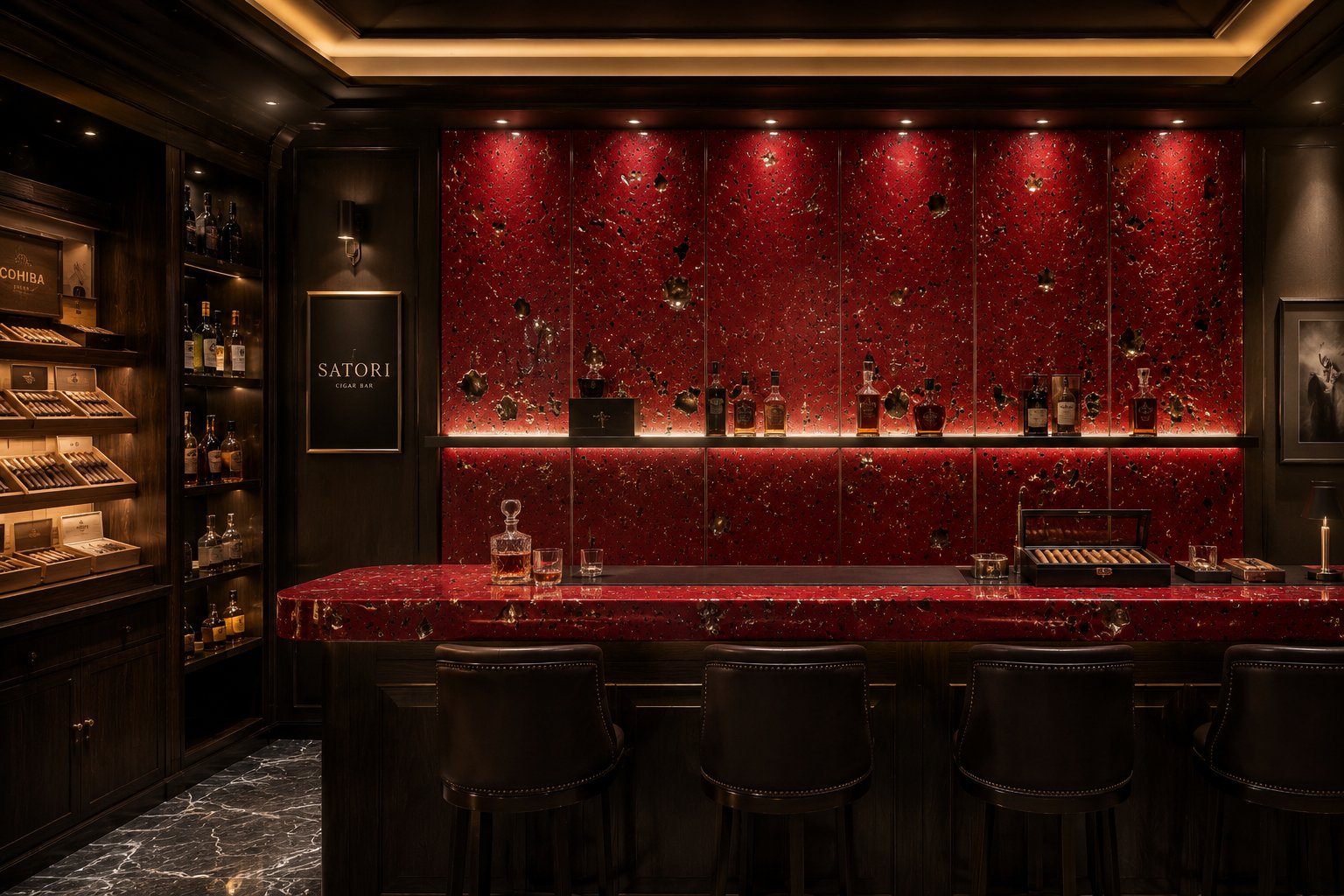 Hotel suite detail